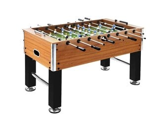 Voetbaltafel Staal Lichtbruin/Zwart - 35% Korting!