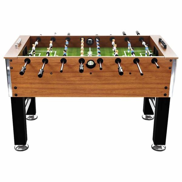 Voetbaltafel Staal Lichtbruin/Zwart - 35% Korting!