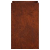 vidaXL Plantenbak Roestkleurig 30 x 30 x 50 cm weervast staal