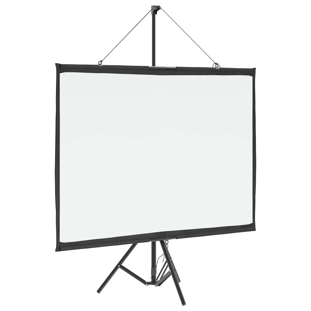 vidaXL Projectiescherm met statief 50 inch 4:3