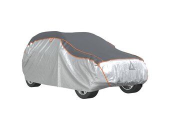 vidaXL Autohoes voor SUV hagelbescherming L zilverkleurig en grijs