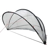 vidaXL Pooldome 336 x 322 x 160 cm PVC Doorzichtig