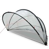 vidaXL Pooldome 336 x 322 x 160 cm PVC Doorzichtig