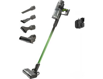 Greenworks 4700607, 24V Stick Vac, Wall-Mount, Deluxe, groen, Vert