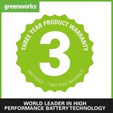 Greenworks 4700607, 24V Stick Vac, Wall-Mount, Deluxe, groen, Vert