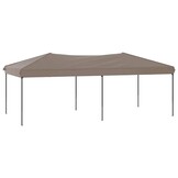 vidaXL Partytent inklapbaar 3x6 m taupe