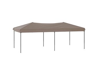 vidaXL Partytent inklapbaar 3x6 m taupe