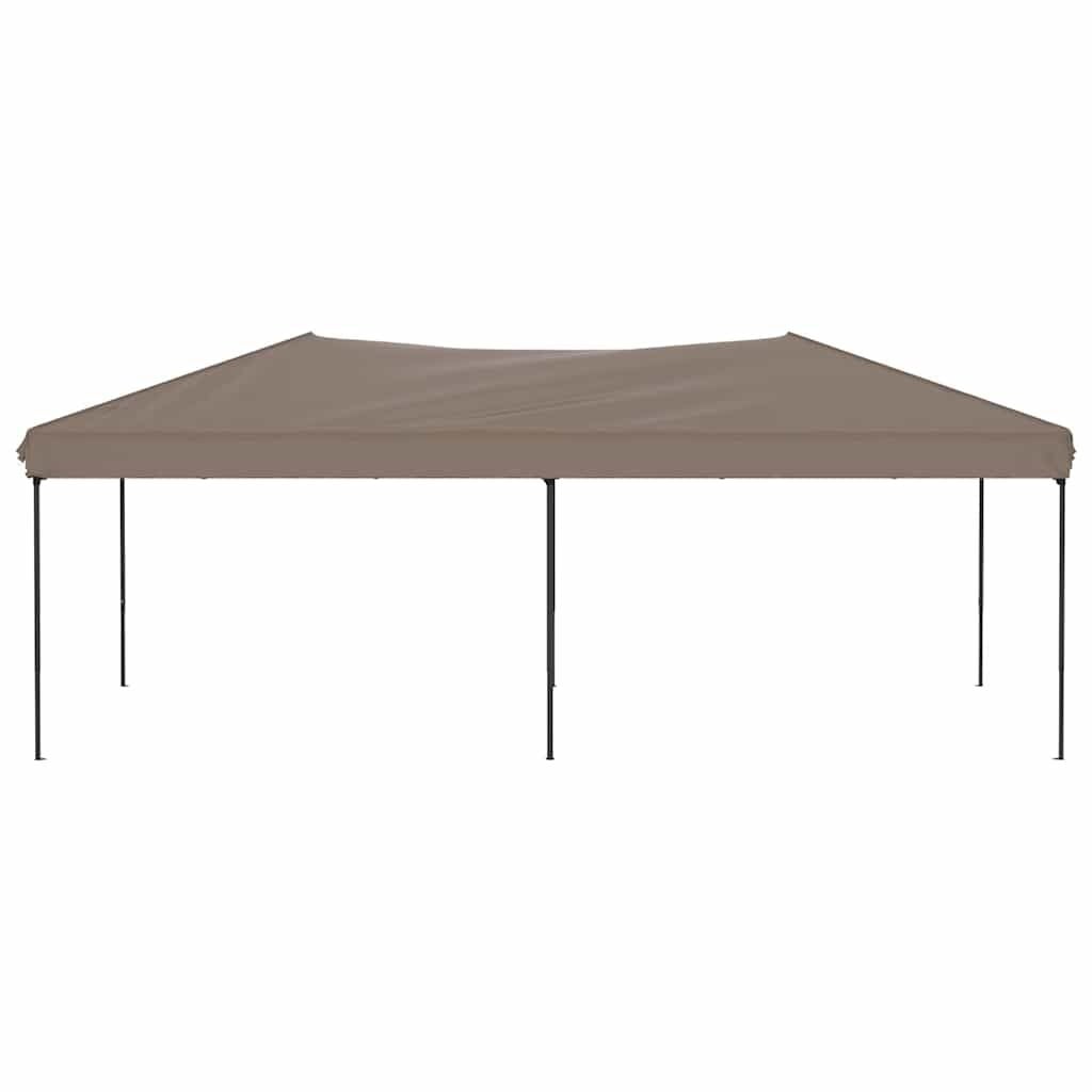 vidaXL Partytent inklapbaar 3x6 m taupe