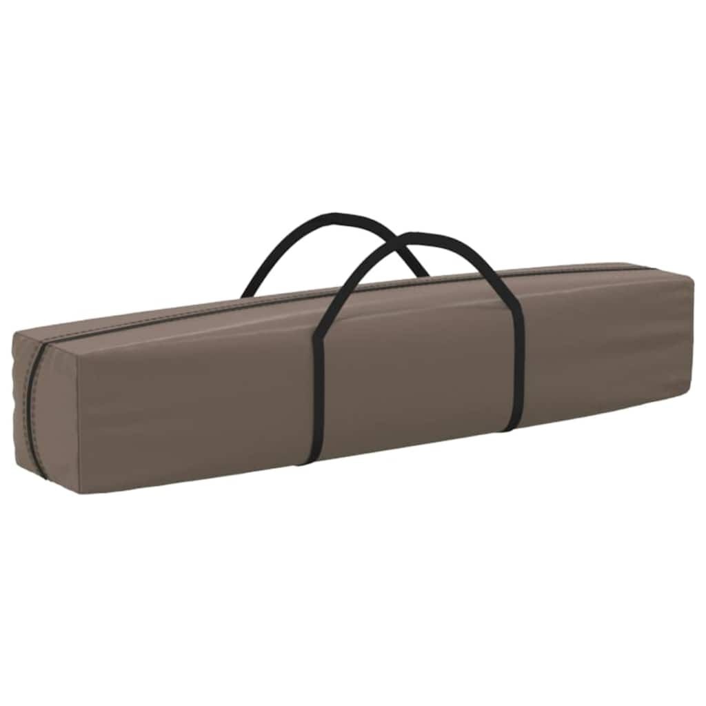vidaXL Partytent inklapbaar 3x6 m taupe