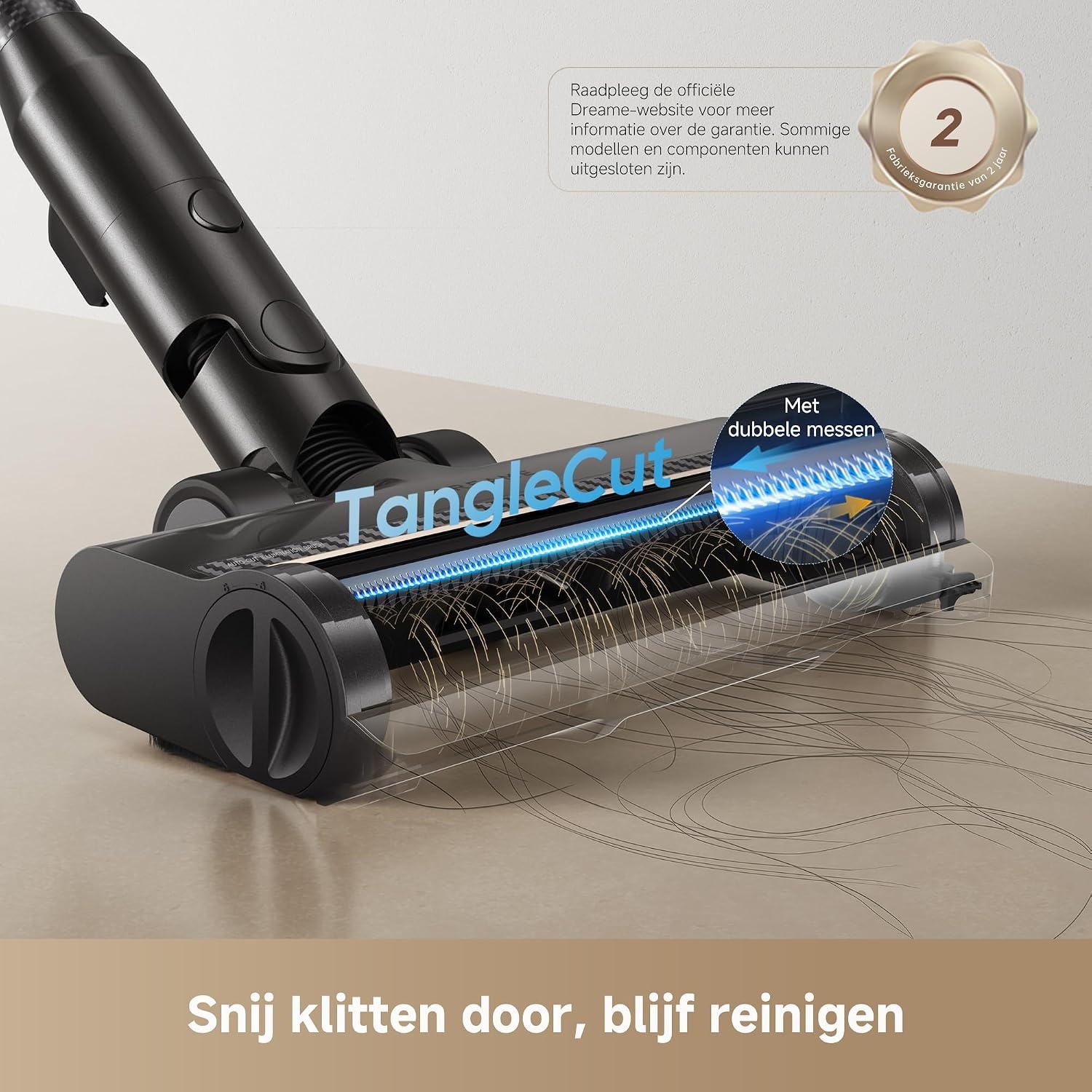 DREAME R20 Pro-A Snoerloze Stofzuiger,90° buigbaar26000 Pa/200AW
