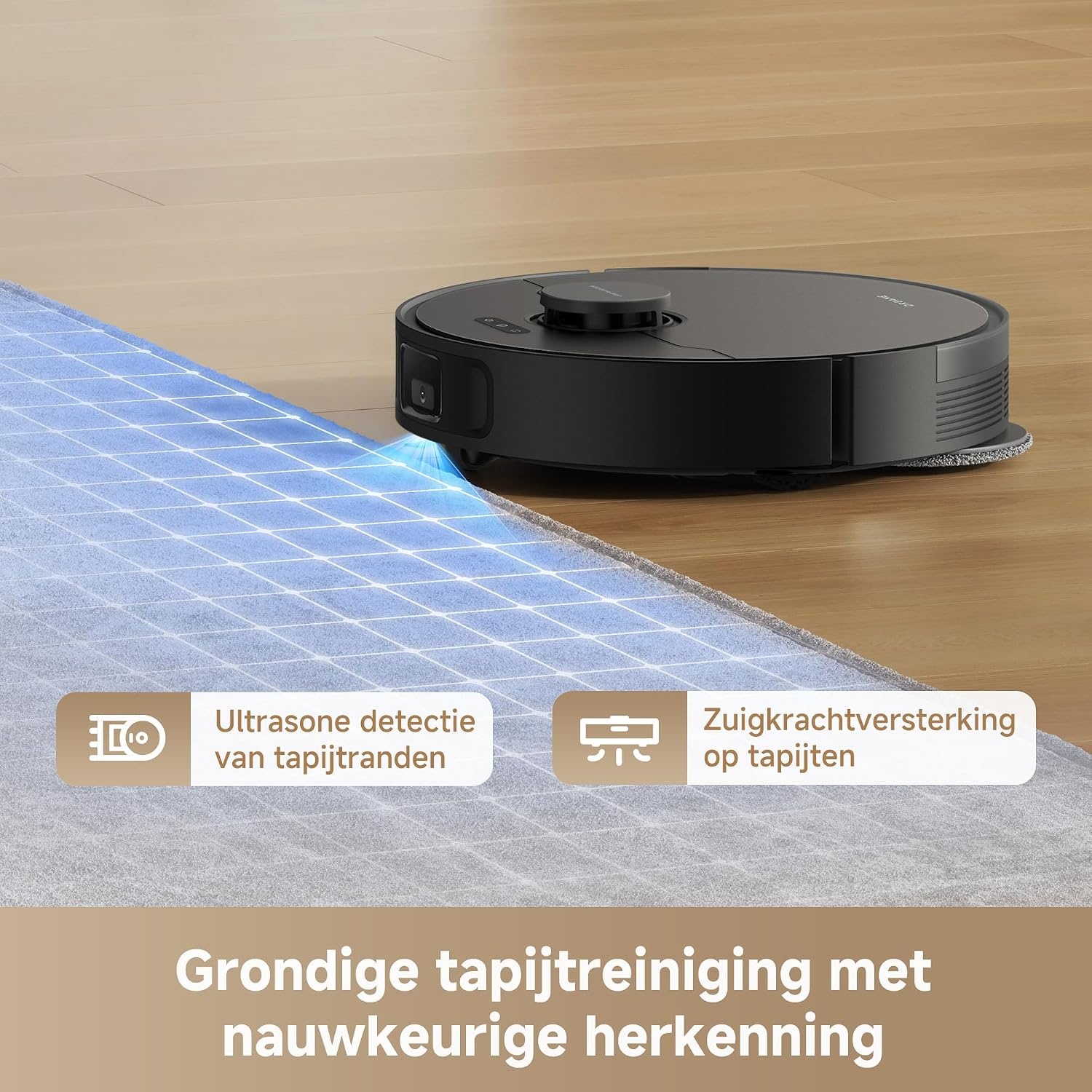 DREAME L10s Pro Gen 3 robotstofzuiger, 13.000 Pa zuigkr. RoboSwing