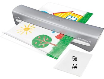 Leitz iLAM A3 lamineerapparaat - Snel en betrouwbaar voor documenten tot A3 - Grijs