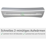 Leitz iLAM A3 lamineerapparaat - Snel en betrouwbaar voor documenten tot A3 - Grijs