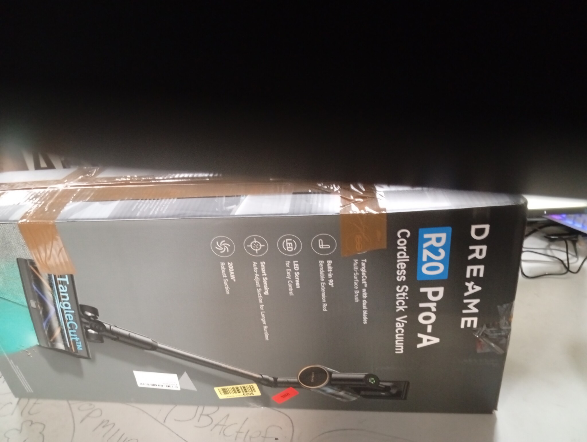 DREAME R20 Pro-A Snoerloze Stofzuiger,90° buigbaar26000 Pa/200AW