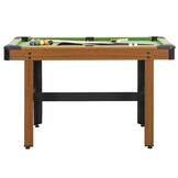 vidaXL Biljarttafel 4 feet 122x61x76 cm bruin