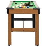 vidaXL Biljarttafel 4 feet 122x61x76 cm bruin