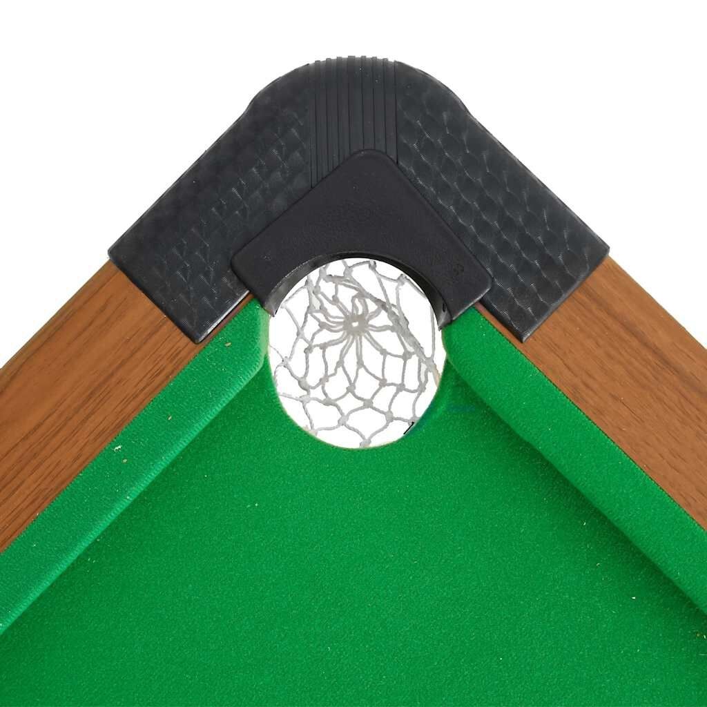 vidaXL Biljarttafel 4 feet 122x61x76 cm bruin