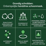 iRobot Roomba® Plus 405 Combo + AutoWash Dock Robotstofzuiger met Dweilfunctie - Multifunctioneel Dock - DualClean Dweilpads - ClearView LiDAR - 75 Dagen Zelflegend - SmartScrub - Zwart (G1850)