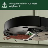 iRobot Roomba® Plus 405 Combo + AutoWash Dock Robotstofzuiger met Dweilfunctie - Multifunctioneel Dock - DualClean Dweilpads - ClearView LiDAR - 75 Dagen Zelflegend - SmartScrub - Zwart (G1850)