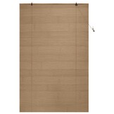 vidaXL Rolgordijn Bruin 150 x 220 cm Bamboe