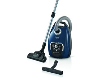 Bosch Series 8 BGB75X494 Stofzuiger met zak - Blauw - 650W - 15 meter actieradius
