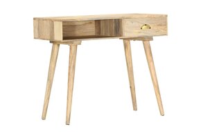 Wandtafel Massief Mangohout 90x45x75 cm - 41% Korting!