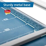 Dahle 508 papiersnijder model 2020 (6 vellen snijvermogen, tot DIN A3) blauw