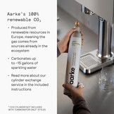Aarke Carbonator 3 Sodamaker met Aarke Fles, Afwerking Staal