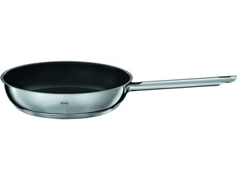 RÖSLE Elegance ProPlex Koekenpan, universele pan met antiaanbaklaag, 28 cm, roestvrij staal 18/10, geschikt voor inductie, vaatwasmachinebestendig - Maat Ø 28 cm