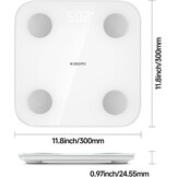 Xiaomi Body Composition Scale S400 - Slimme Weegschaal - Wit