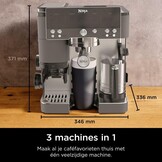 Ninja Luxe Premier 3-in-1 koffiezetapparaat, Donkergrijs, ES601EUGM