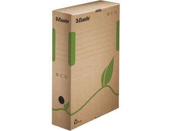 Esselte 623916 Archiefdoos ECO, DIN A4, bruin, (B) 80 mm