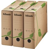 Esselte 623916 Archiefdoos ECO, DIN A4, bruin, (B) 80 mm