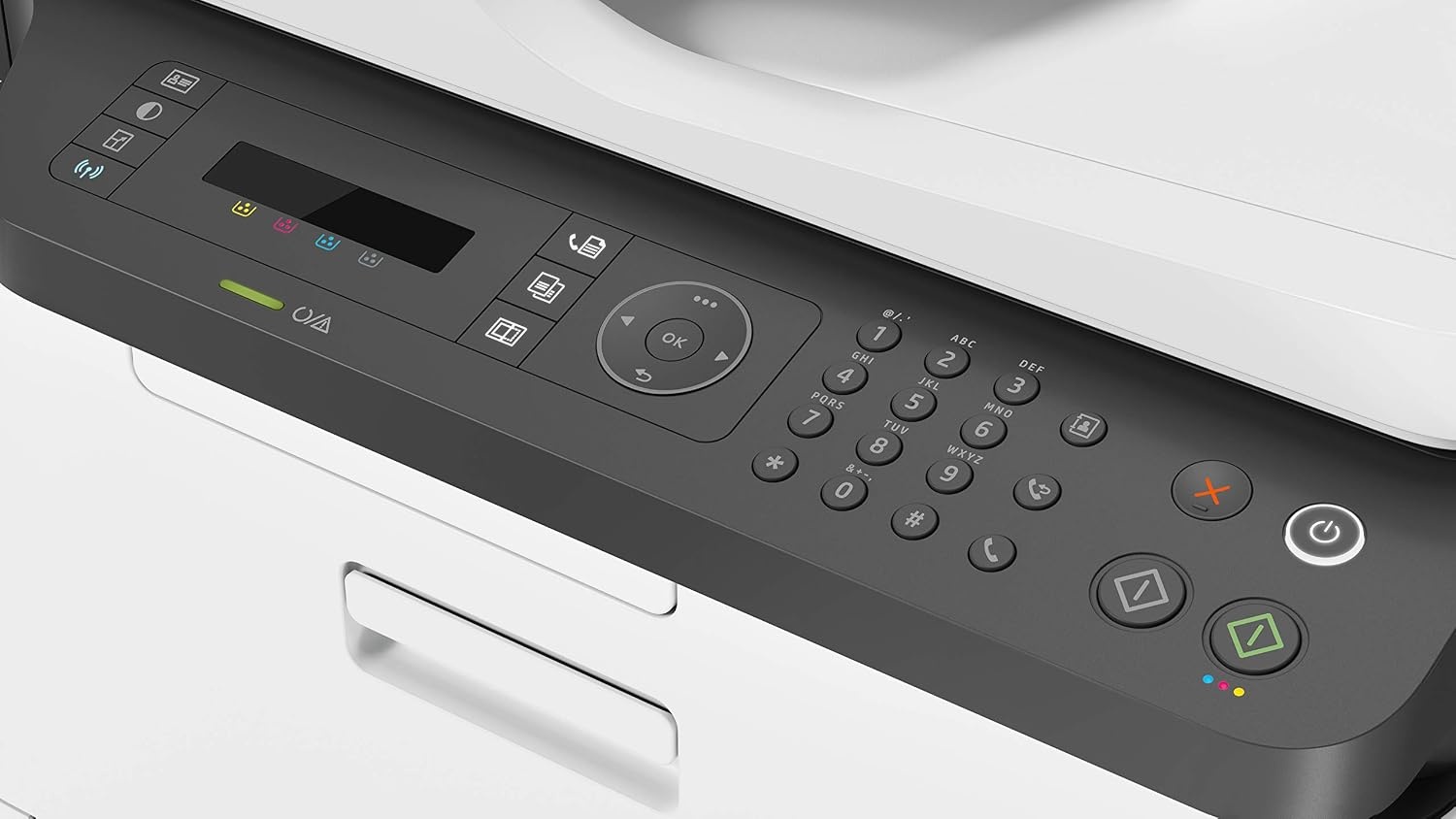 HP Laser 179fnw, Draadloze Wifi kleuren Laserprinter voor thuiskantoor (Printen, kopiëren, scannen, faxen)