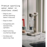 Aarke Carbonator 3 Bruiswatermaker - Sand Special Edition