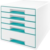Leitz, 52142051, WOW CUBE-assortiment, Ladenblok Met 5 Laden - IJsblauw