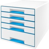 Leitz, 52142051, WOW CUBE-assortiment, Ladenblok Met 5 Laden - IJsblauw