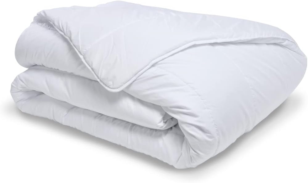 Bleu Câlin Dekbed voor de winter, warm, microvezel, polyester, wit, 200 x 200 cm - Maat 200x200 cm