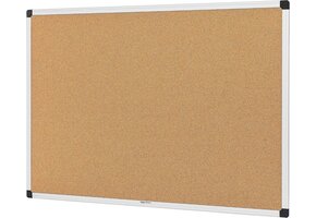 Prikbord Kurk Aluminium Frame Zilver 90x60 cm - 51% Korting