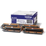 Brother DR243CL Originele Drum voor HLL3210CW, HLL3230CW, HLL3270CW, DCPL3510CW, DCPL3550CW, MFCL3710CW, MFCL3750CW, MFCL3770CDW, Zwart, Pack van 4