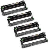 Brother DR243CL Originele Drum voor HLL3210CW, HLL3230CW, HLL3270CW, DCPL3510CW, DCPL3550CW, MFCL3710CW, MFCL3750CW, MFCL3770CDW, Zwart, Pack van 4