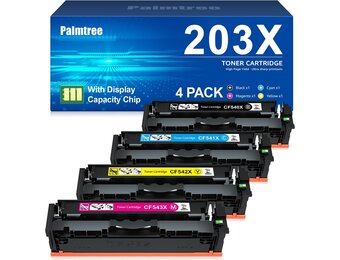 Palmtree 203X Toner Compatibel met HP 203X 203A CF540X Multipack