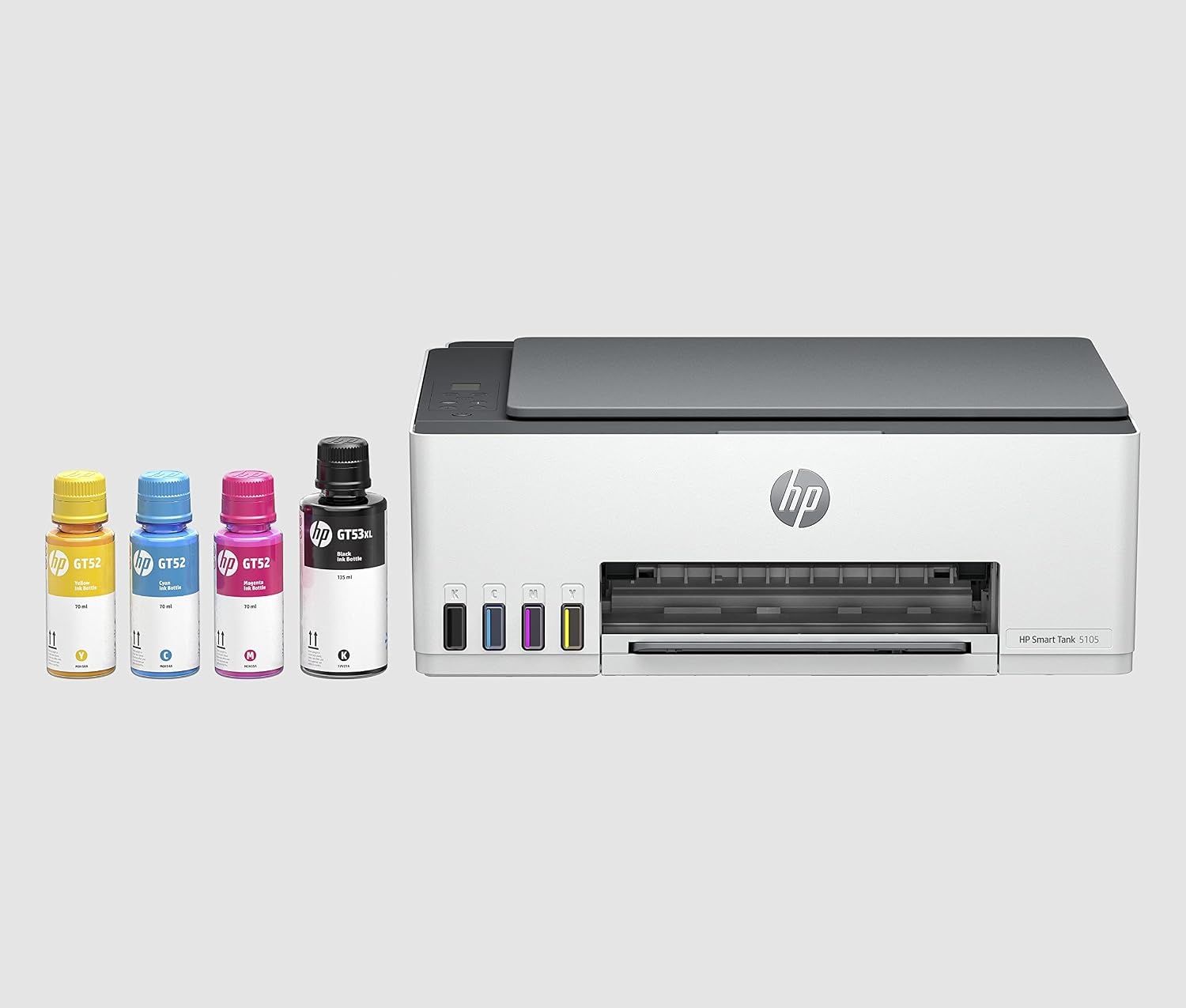 HP Smart Tank 5105 All-in-One Inkjet Printer - Zwart/Grijs