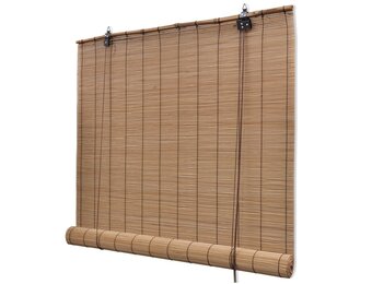vidaXL Rolgordijn 150x160 cm bamboe bruin
