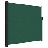 vidaXL Windscherm uittrekbaar 180x300 cm donkergroen
