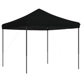 vidaXL Partytent 292 x 292 x 315 cm Zwart Oxford Stof