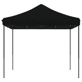 vidaXL Partytent 292 x 292 x 315 cm Zwart Oxford Stof