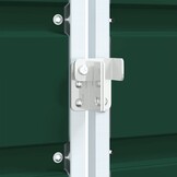 vidaXL Containerberging voor 3 containers 216x81x115 cm staal groen