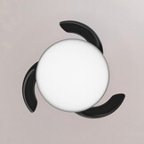 Cecotec EnergySilence Aero 2440 Plafondventilator met Licht en Intrekbare Bladen, 30W, Staal