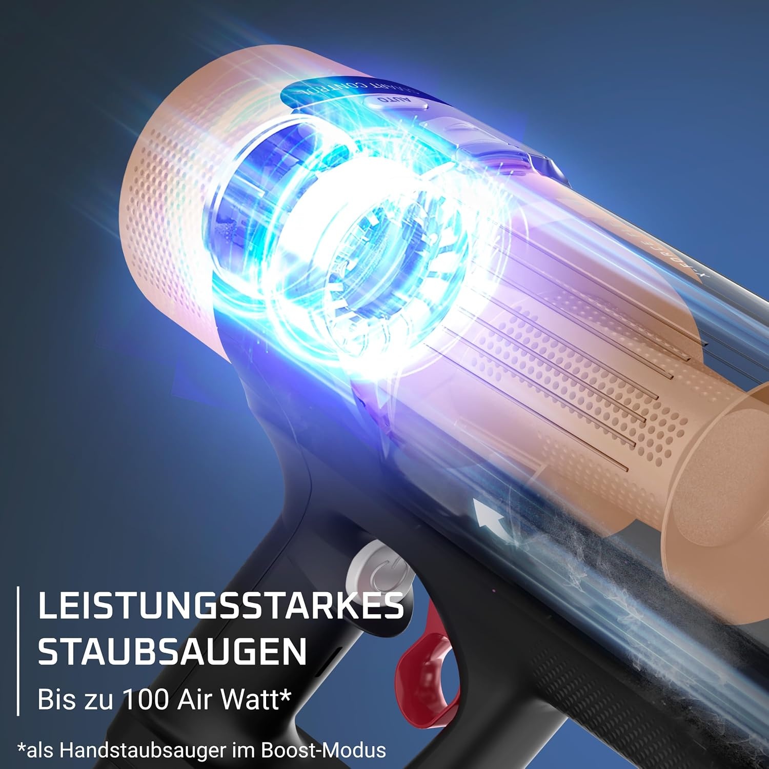 Rowenta X-Force Flex 9.80 Draadloze Steelstofzuiger - Apricot